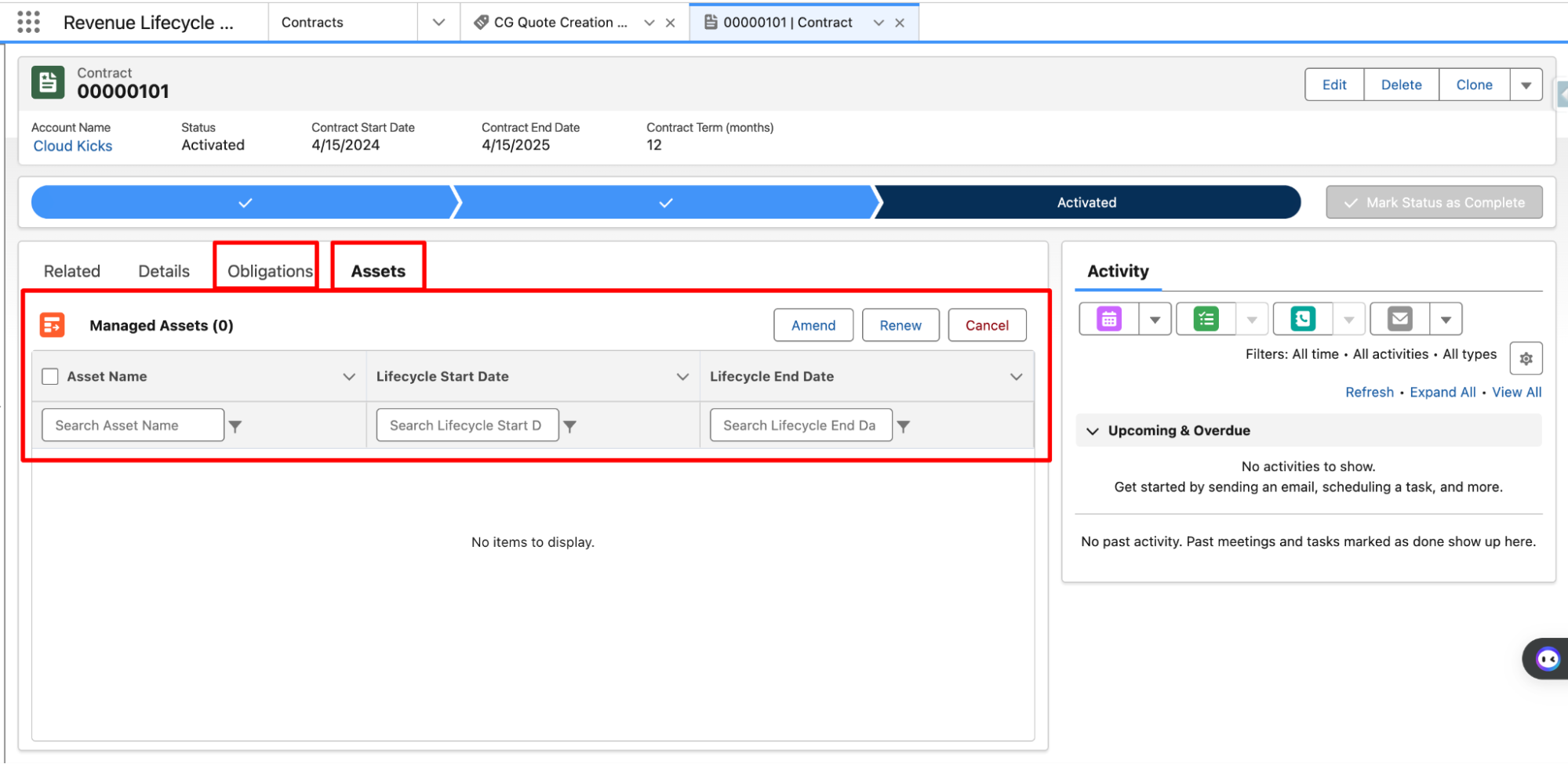 Contract Lifecycle Management